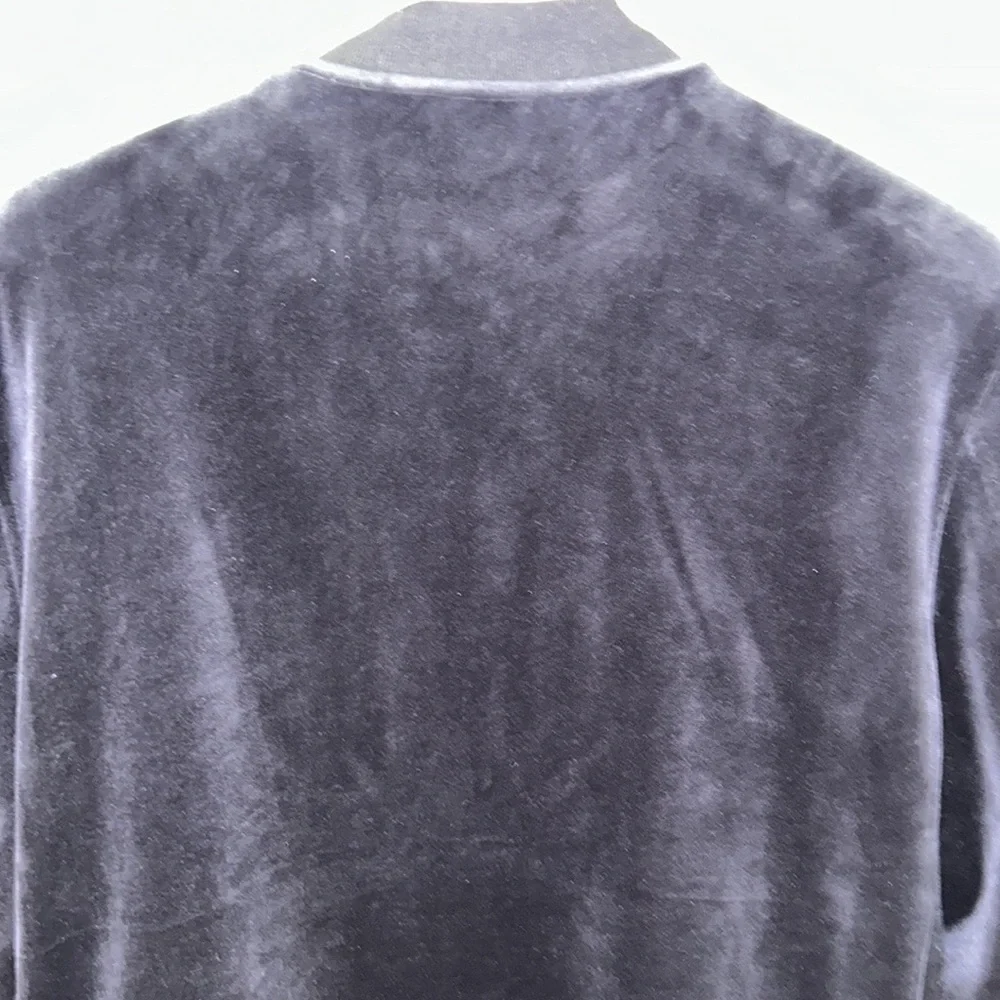 Authentic Emporio Armani velvet full size sweatshirt